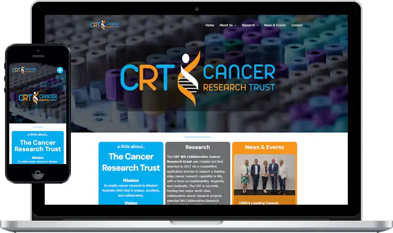 Cancer Research Trust Website